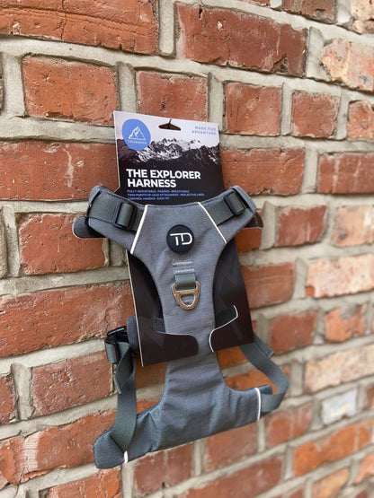 Explorer Harness V2.0 Slate Grey - TOUGHDOG Ltd